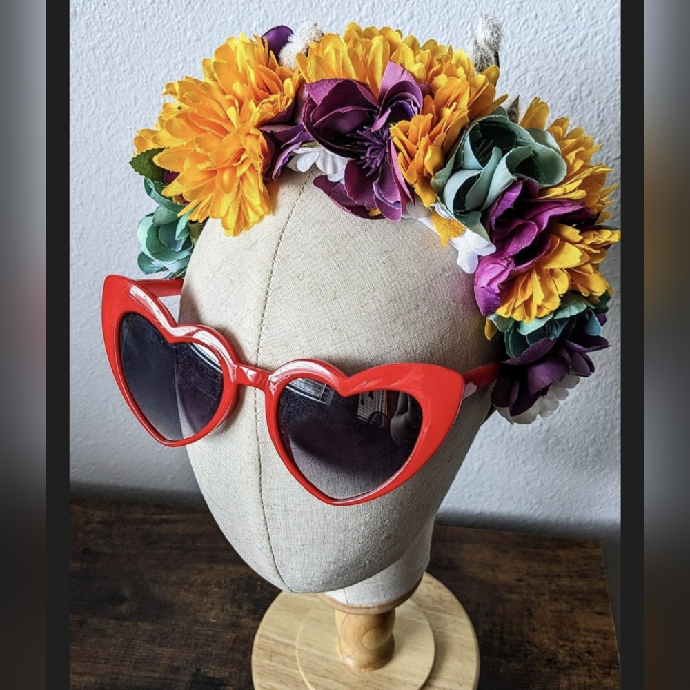 🪻Handmade Purple Perfection Floral Headband🪻